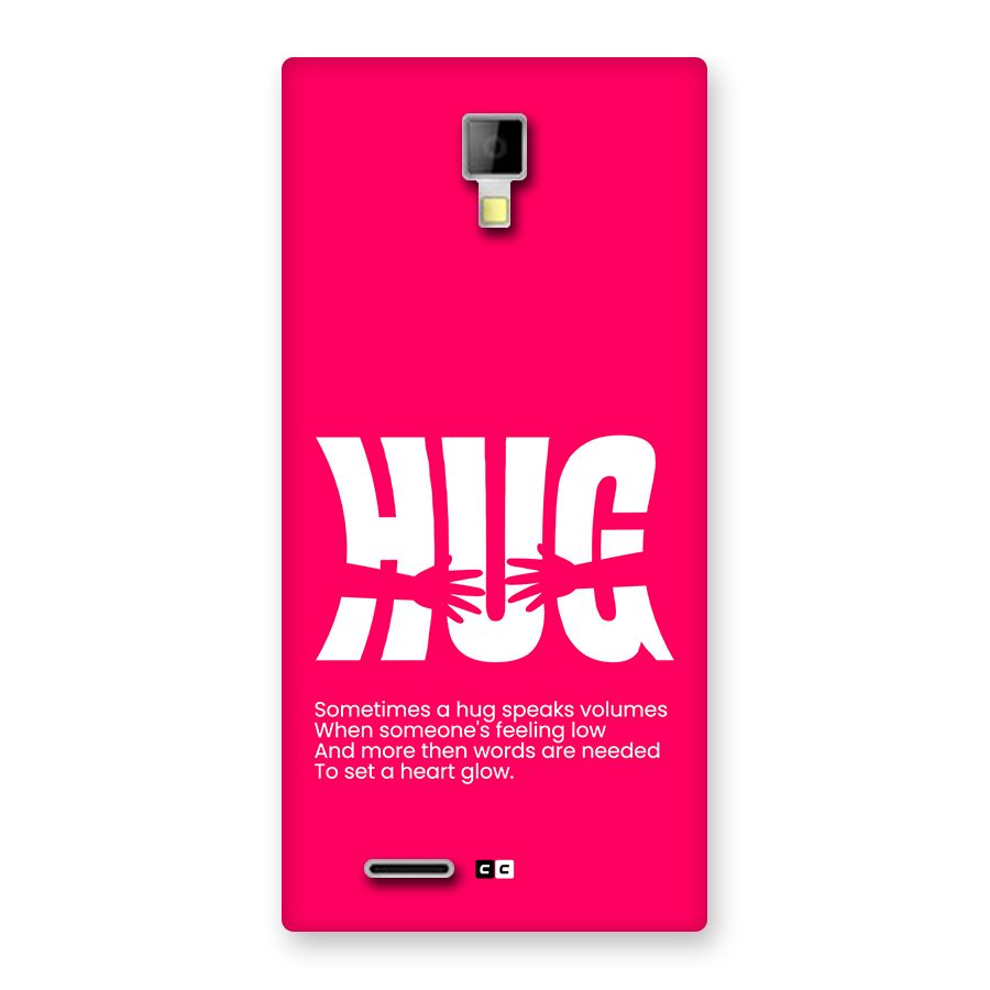 Hug Speaks Back Case for Canvas Xpress A99