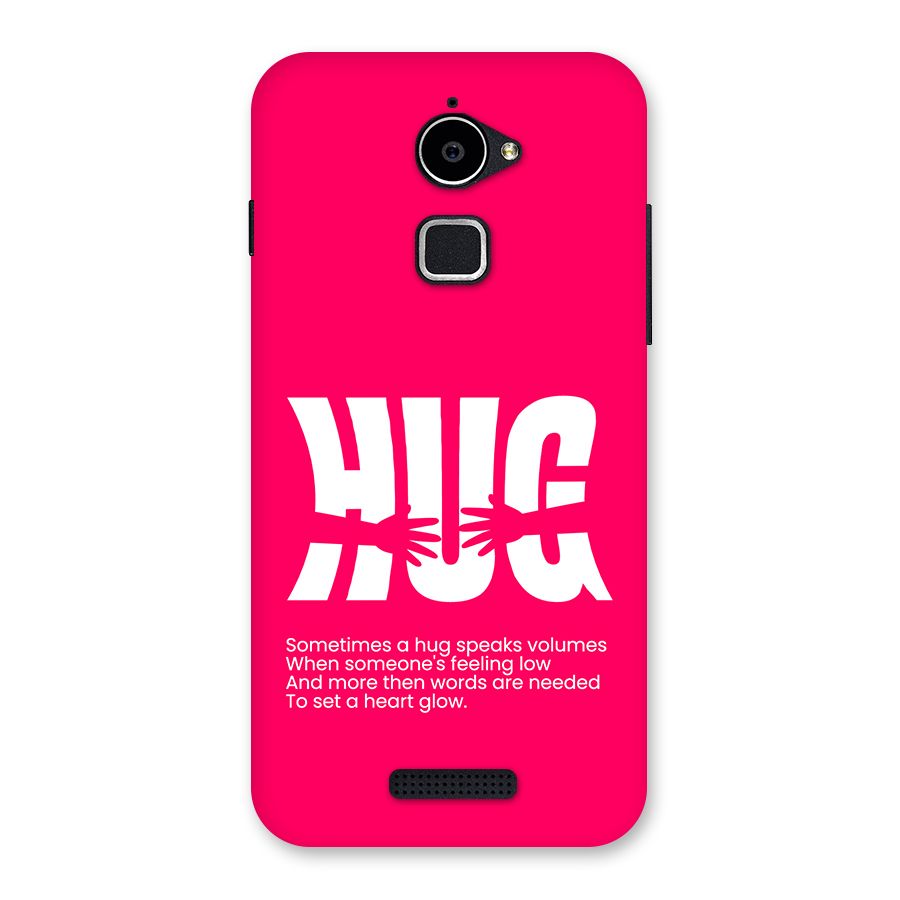 Hug Speaks Back Case for Coolpad Note 3 Lite