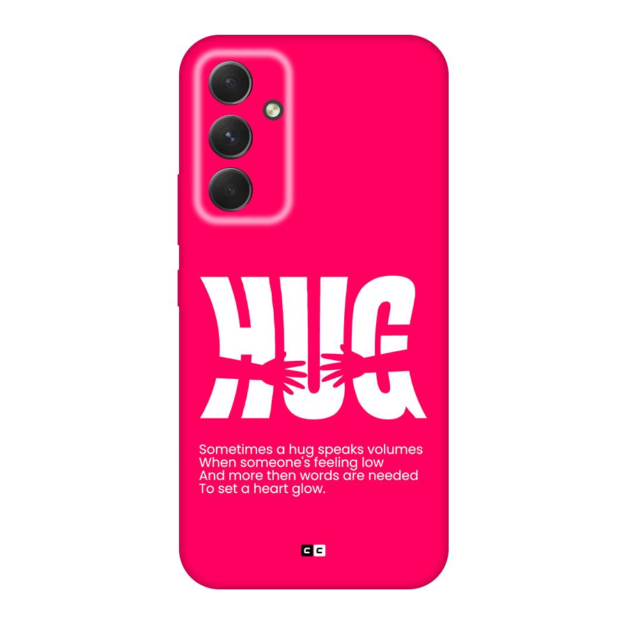 Hug Speaks Back Case for Galaxy A54