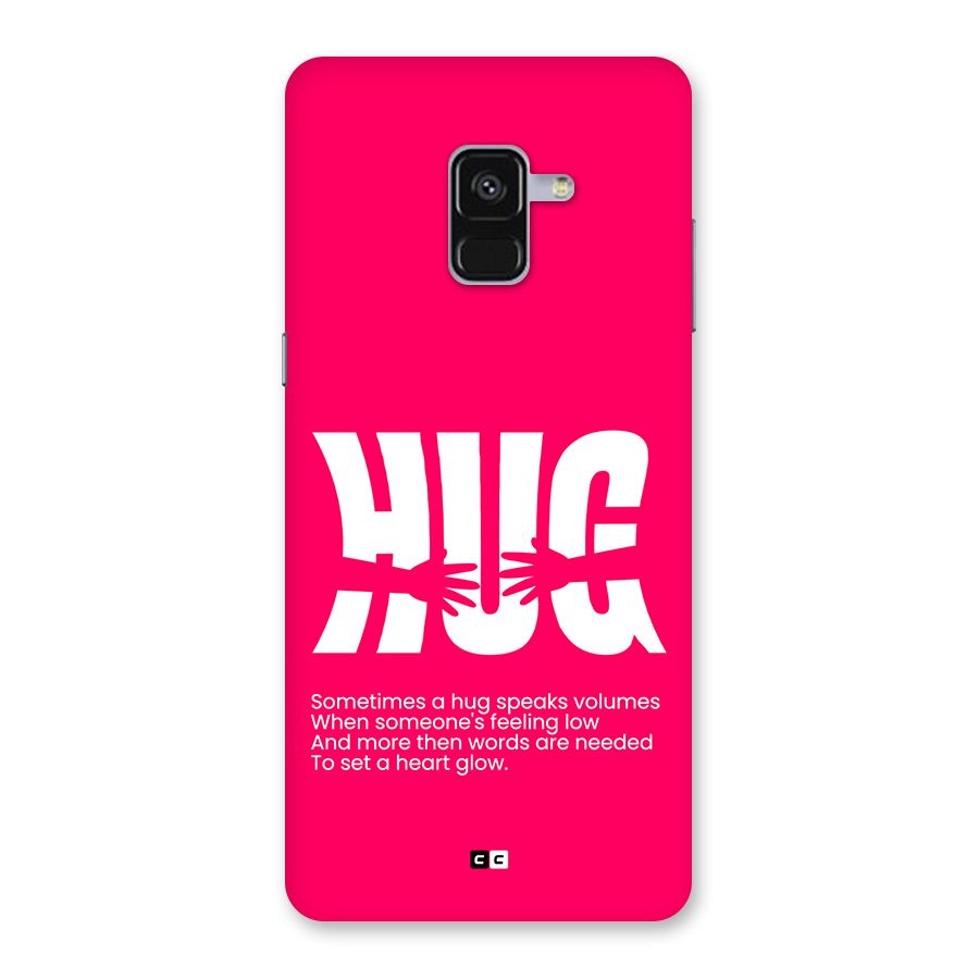 Hug Speaks Back Case for Galaxy A8 Plus