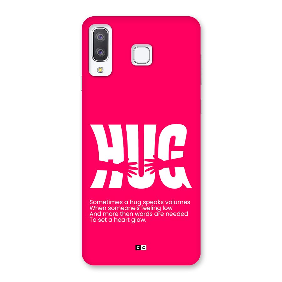 Hug Speaks Back Case for Galaxy A8 Star