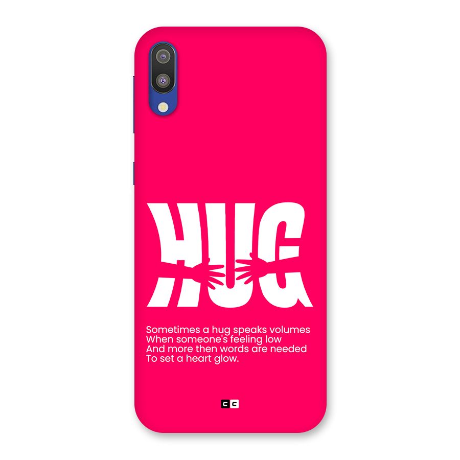 Hug Speaks Back Case for Galaxy M10