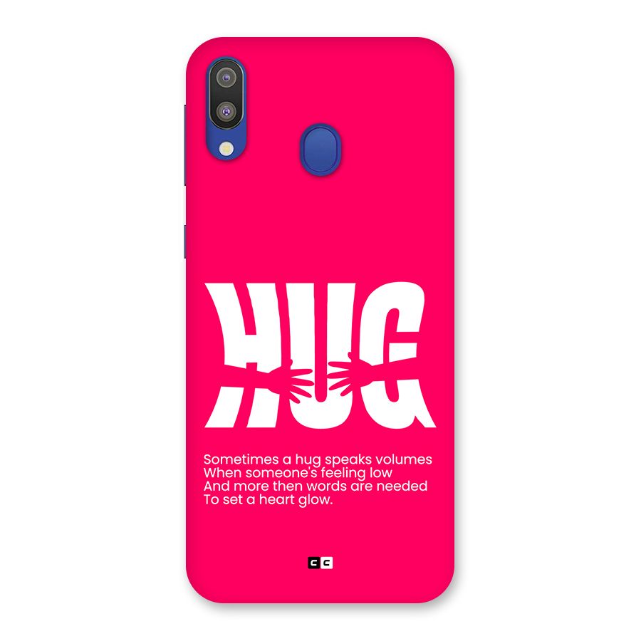 Hug Speaks Back Case for Galaxy M20
