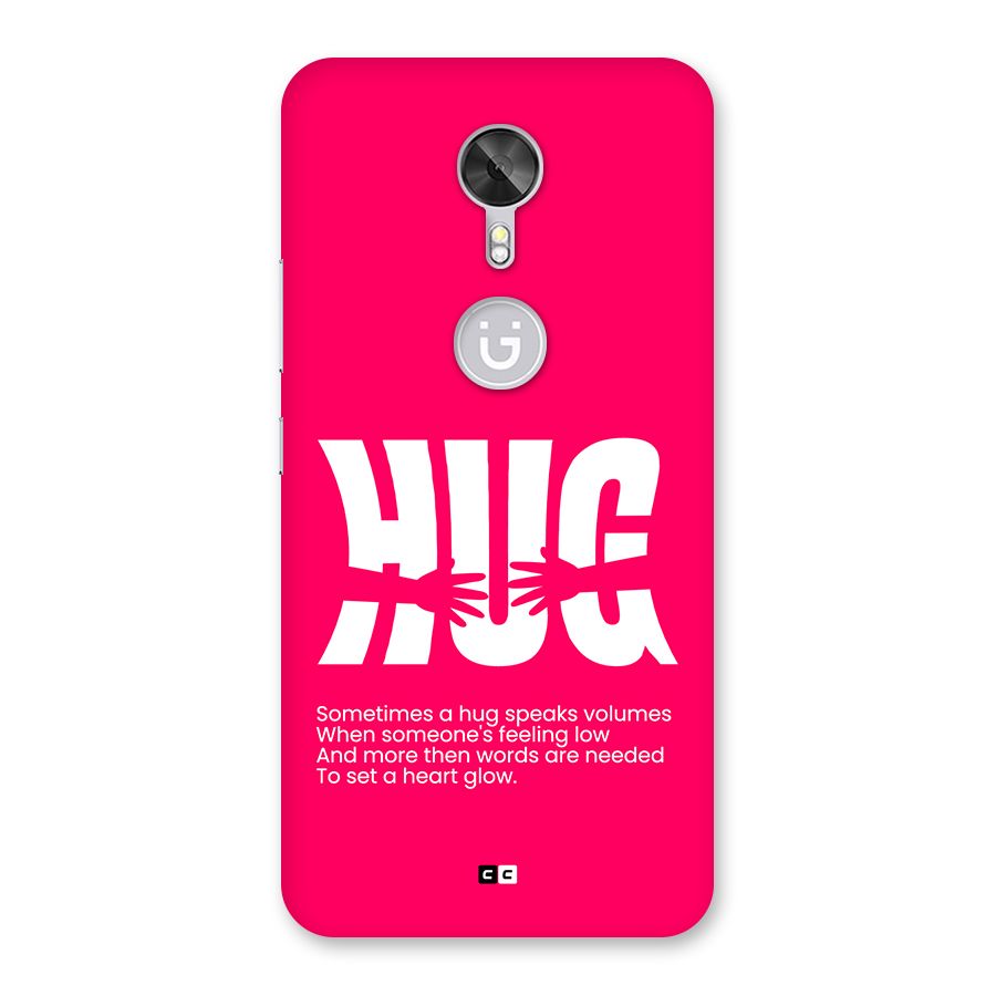 Hug Speaks Back Case for Gionee A1