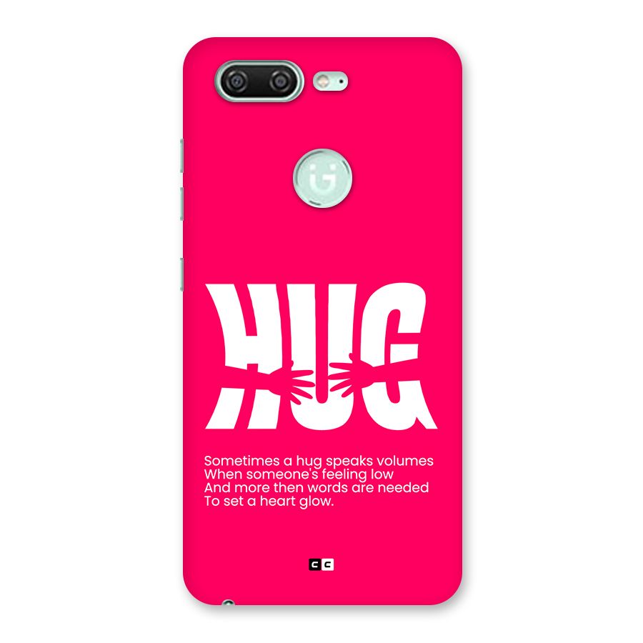 Hug Speaks Back Case for Gionee S10