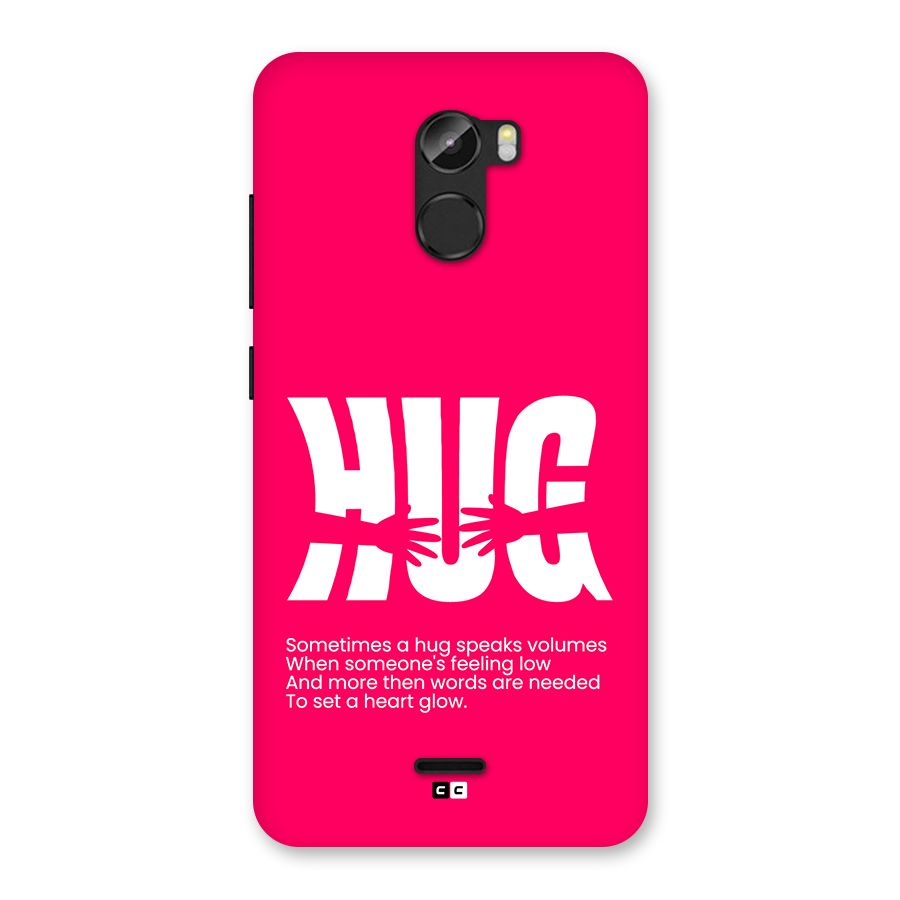 Hug Speaks Back Case for Gionee X1