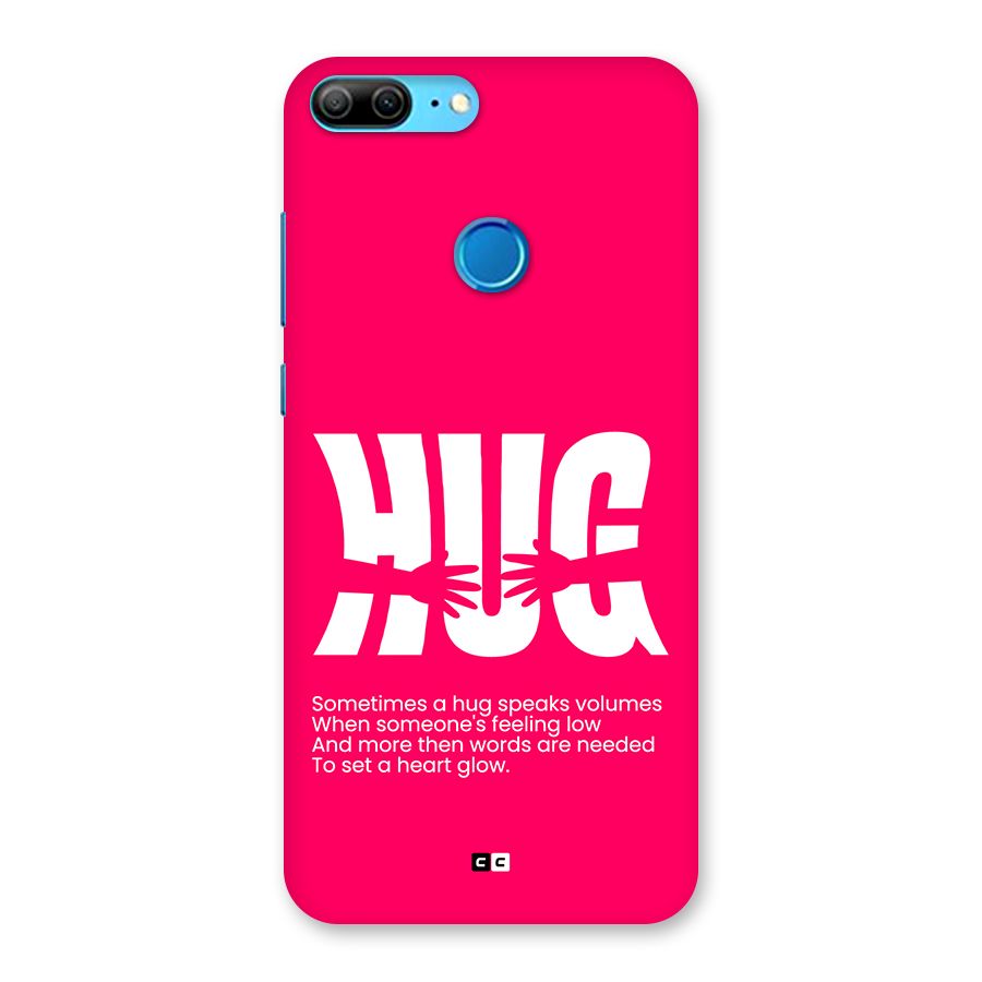 Hug Speaks Back Case for Honor 9 Lite