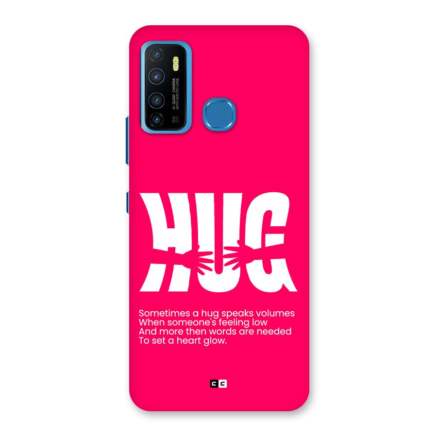 Hug Speaks Back Case for Infinix Hot 9