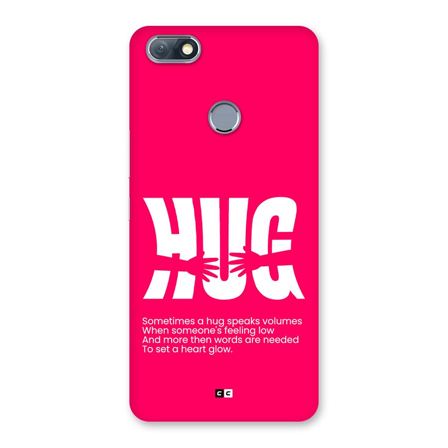 Hug Speaks Back Case for Infinix Note 5