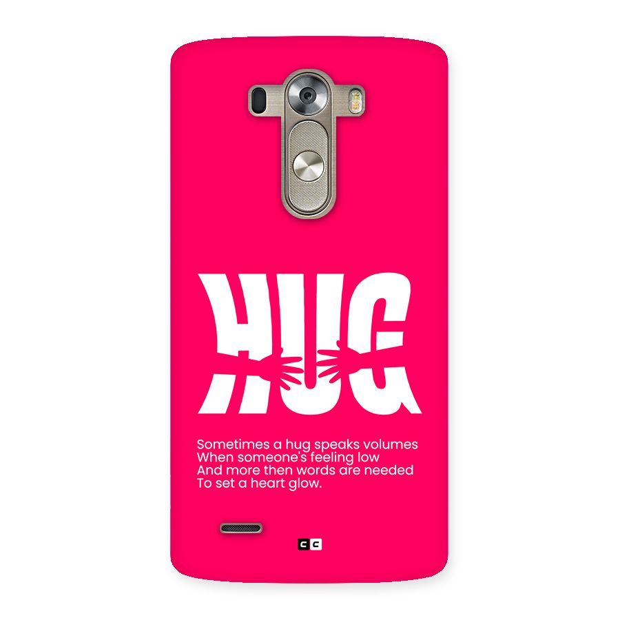 Hug Speaks Back Case for LG G3