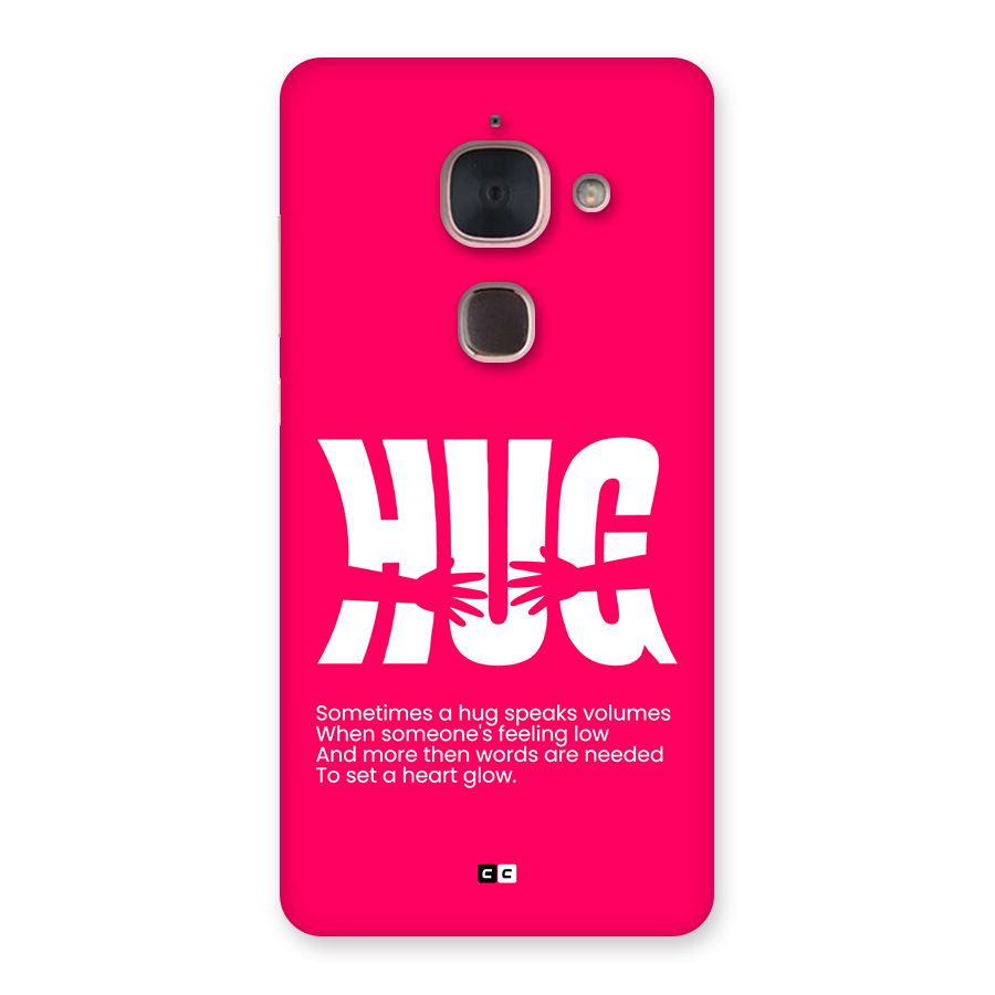 Hug Speaks Back Case for Le Max 2