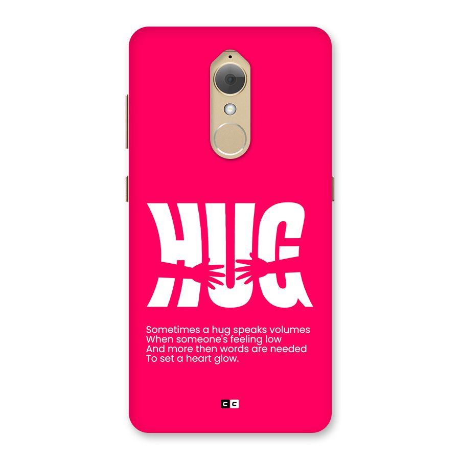 Hug Speaks Back Case for Lenovo K8