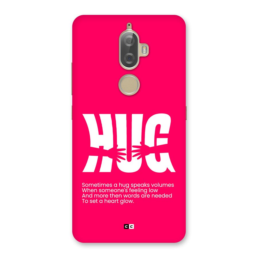 Hug Speaks Back Case for Lenovo K8 Plus