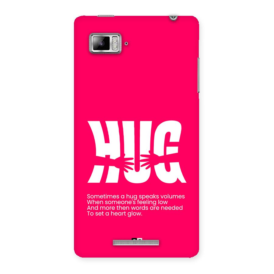 Hug Speaks Back Case for Lenovo Vibe Z K910