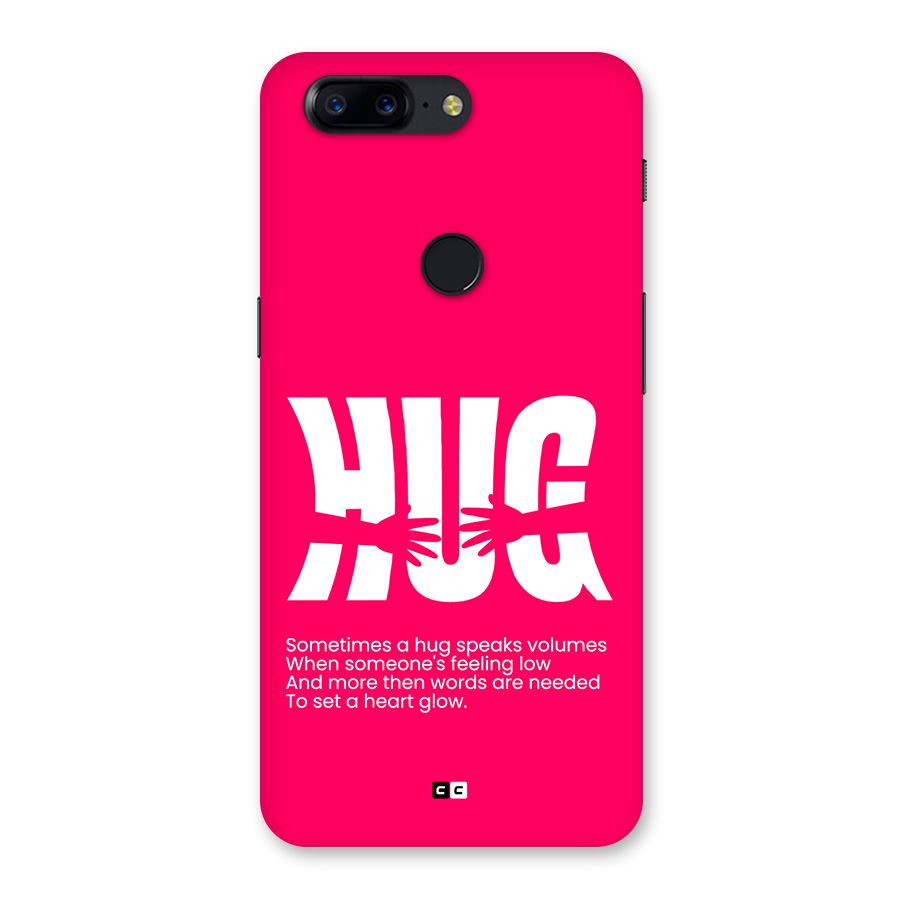 Hug Speaks Back Case for OnePlus 5T