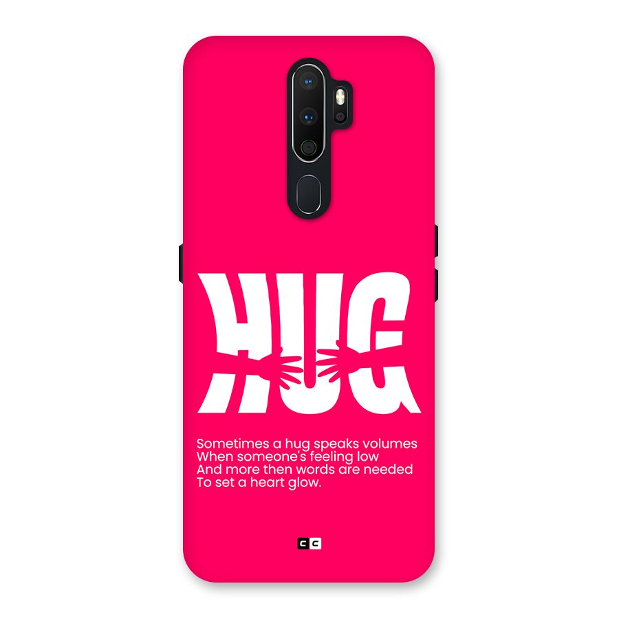 Hug Speaks Back Case for Oppo A5 (2020)