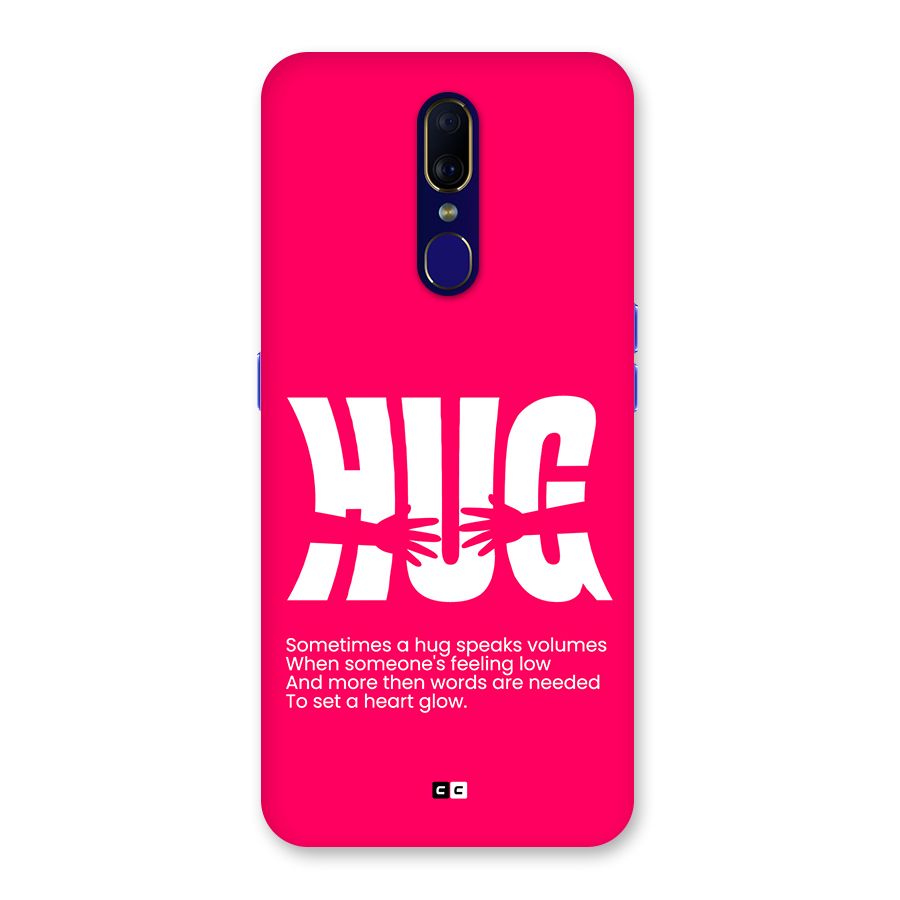 Hug Speaks Back Case for Oppo A9