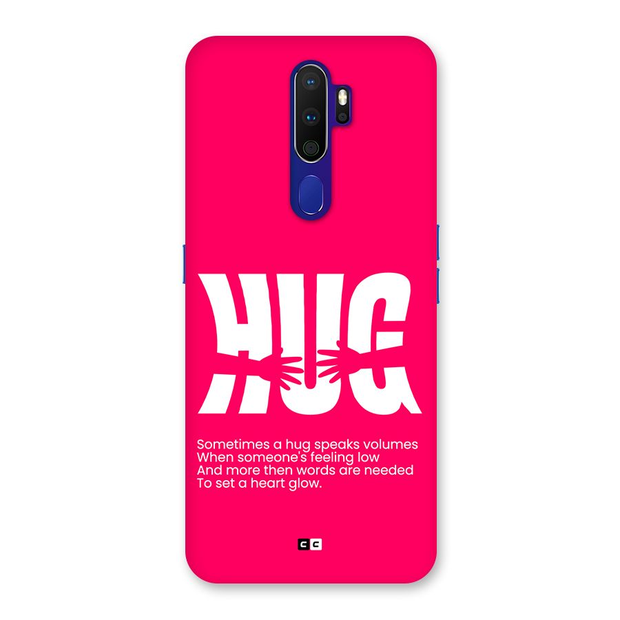 Hug Speaks Back Case for Oppo A9 (2020)