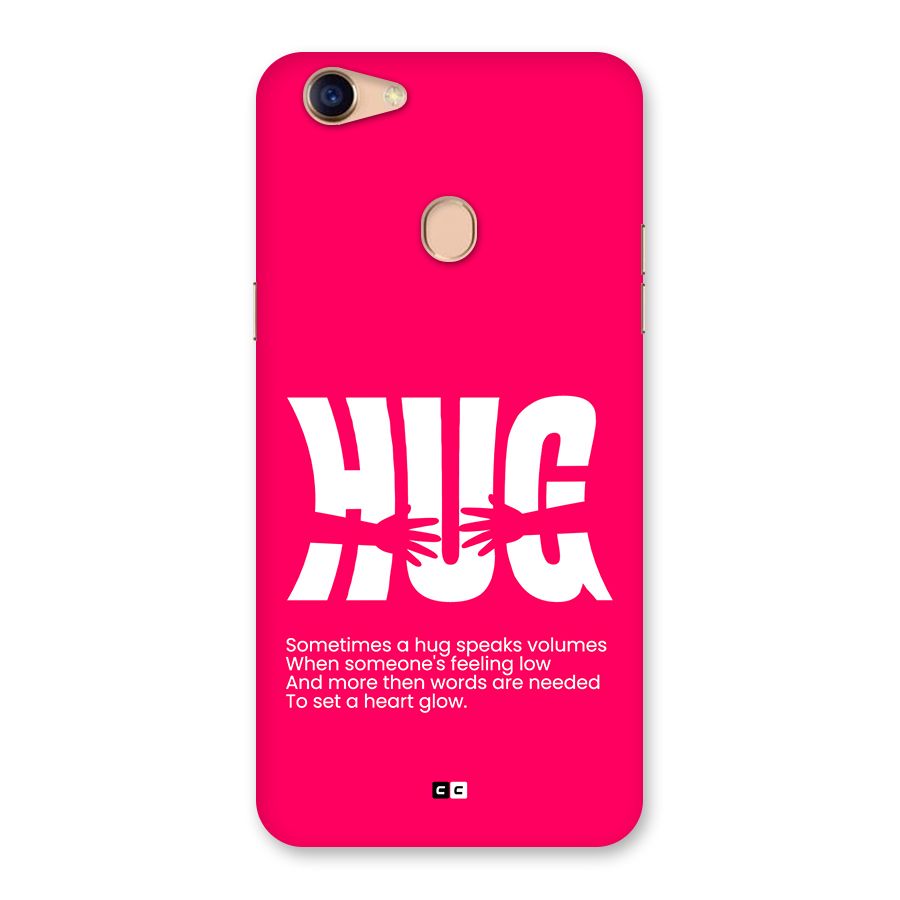 Hug Speaks Back Case for Oppo F5 Youth