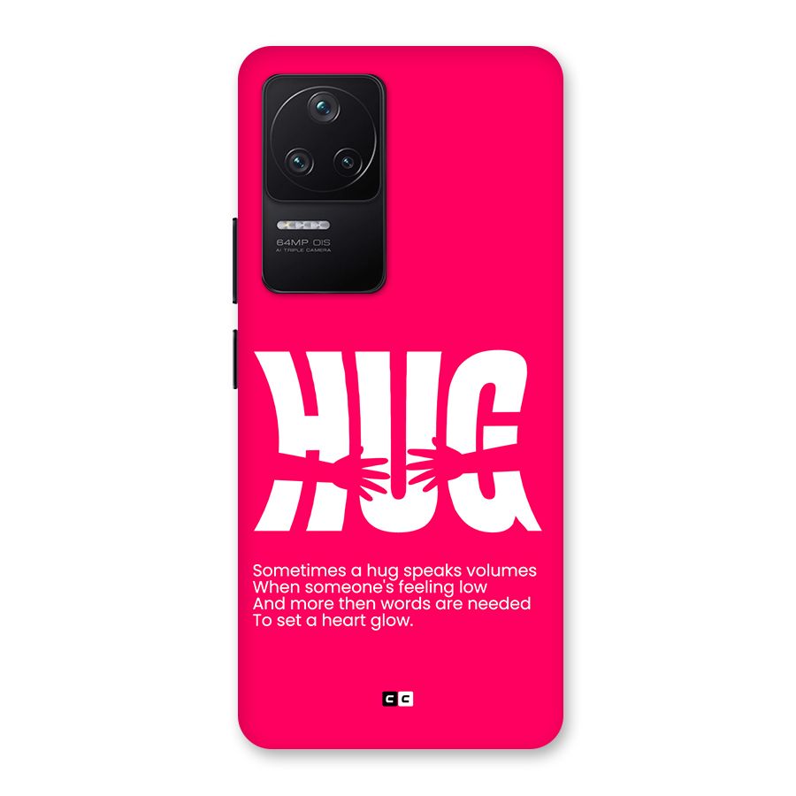 Hug Speaks Back Case for Poco F4 5G