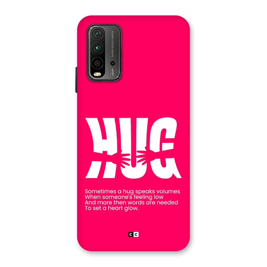 Hug Speaks Back Case for Redmi 9 Power