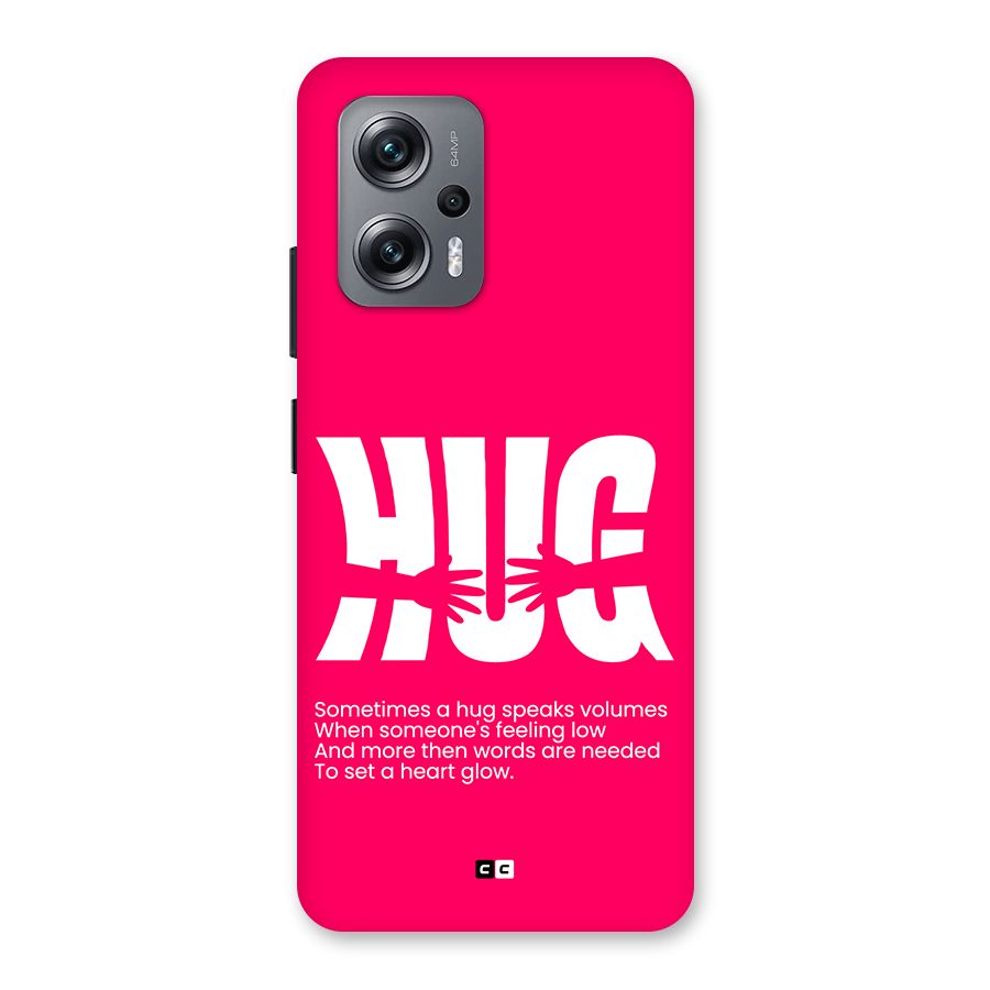 Hug Speaks Back Case for Redmi K50i