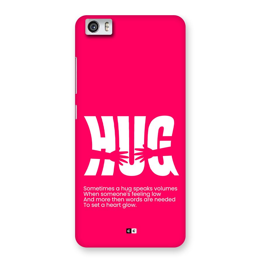 Hug Speaks Back Case for Redmi Mi 5