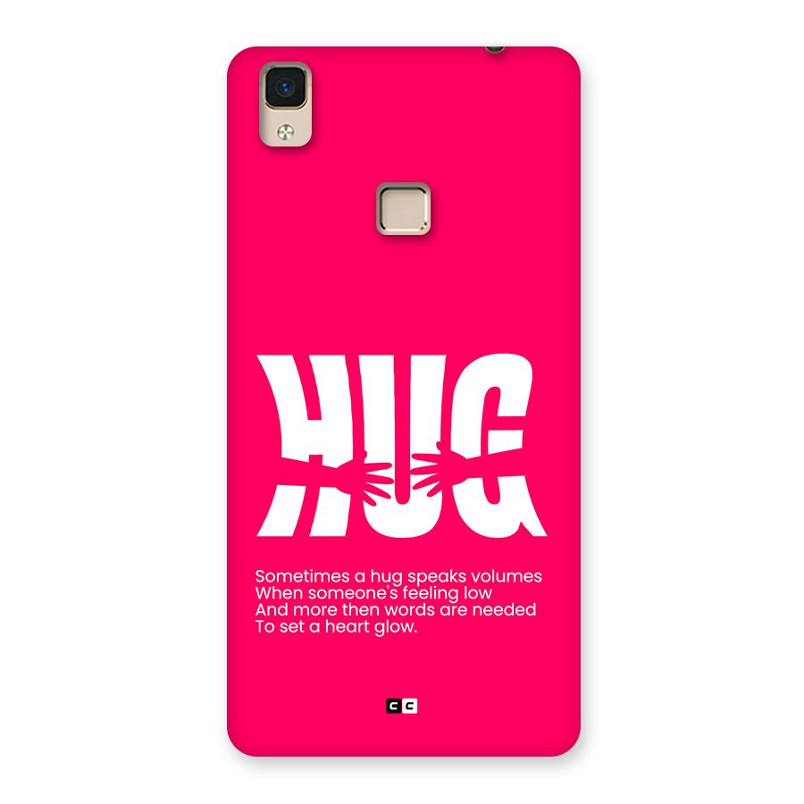 Hug Speaks Back Case for V3 Max