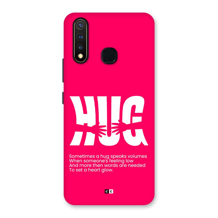 Hug Speaks Back Case for Vivo U20