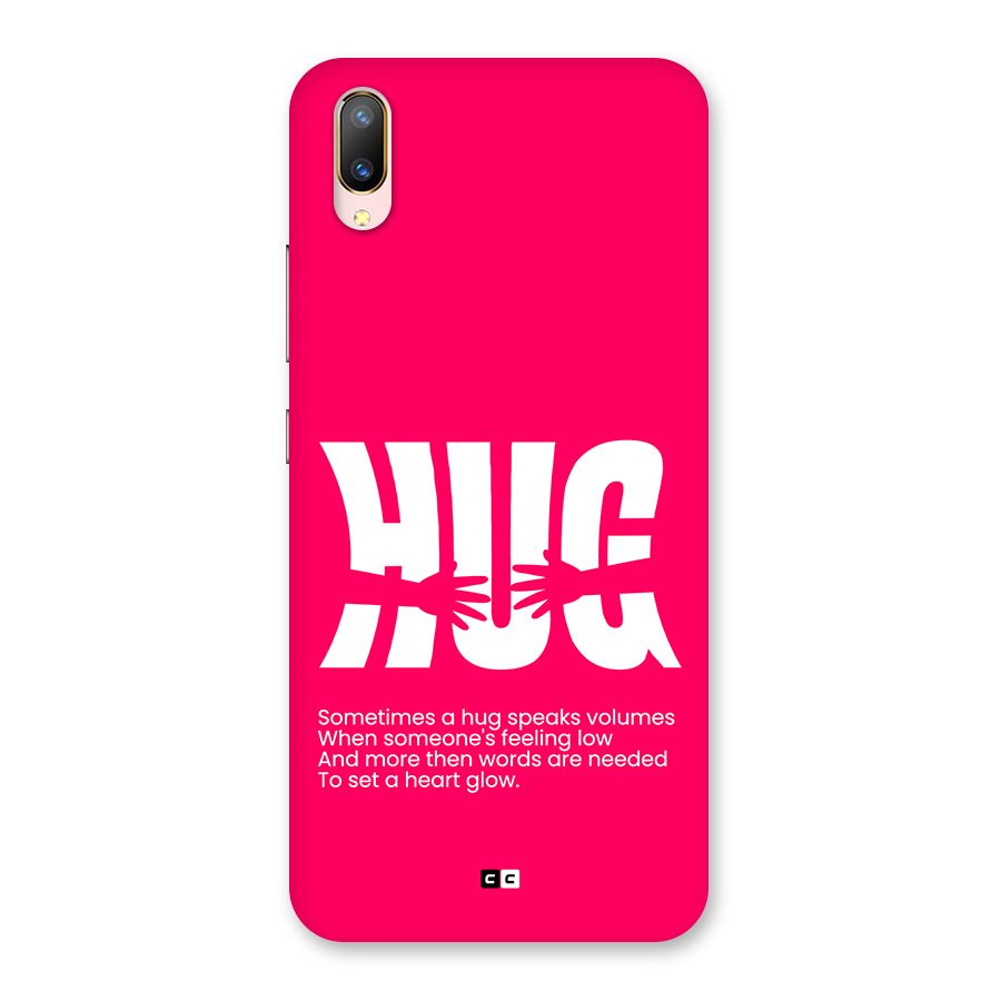 Hug Speaks Back Case for Vivo V11 Pro