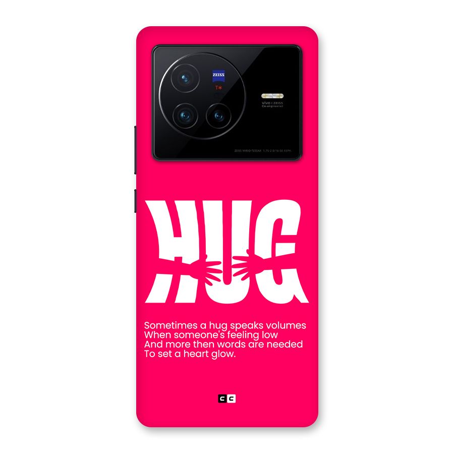 Hug Speaks Back Case for Vivo X80