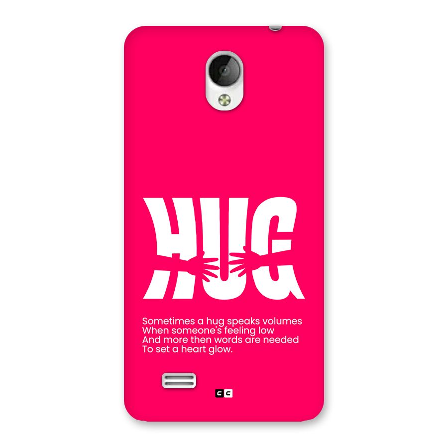Hug Speaks Back Case for Vivo Y21