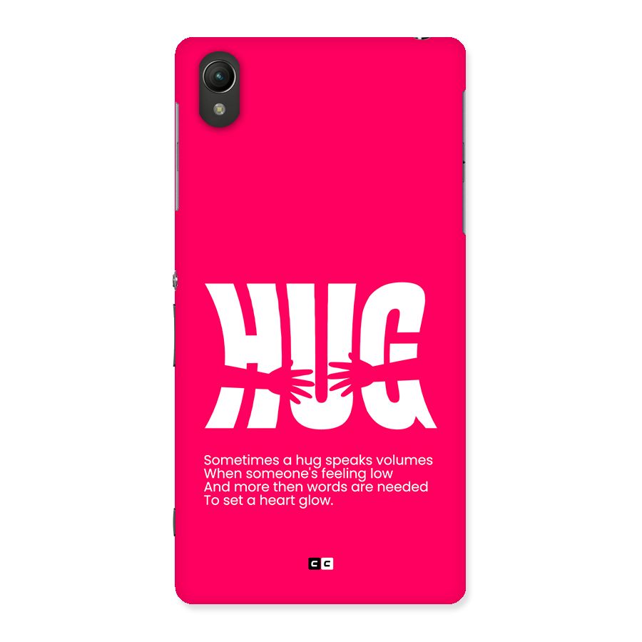 Hug Speaks Back Case for Xperia Z2