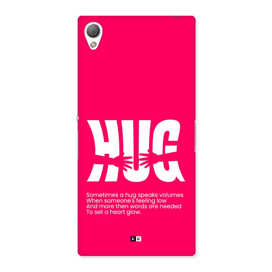Hug Speaks Back Case for Xperia Z3