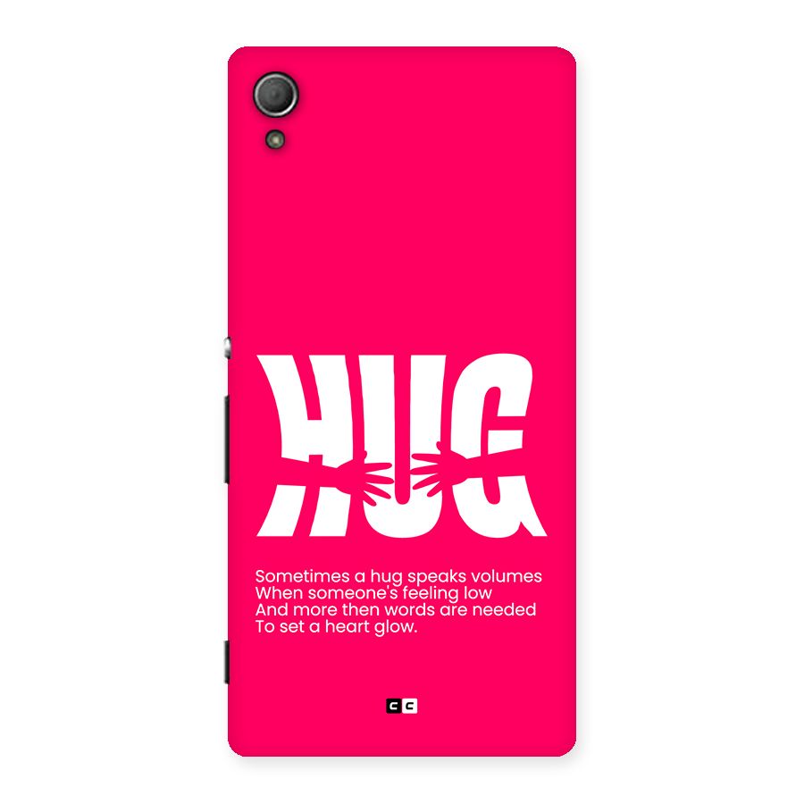 Hug Speaks Back Case for Xperia Z3 Plus