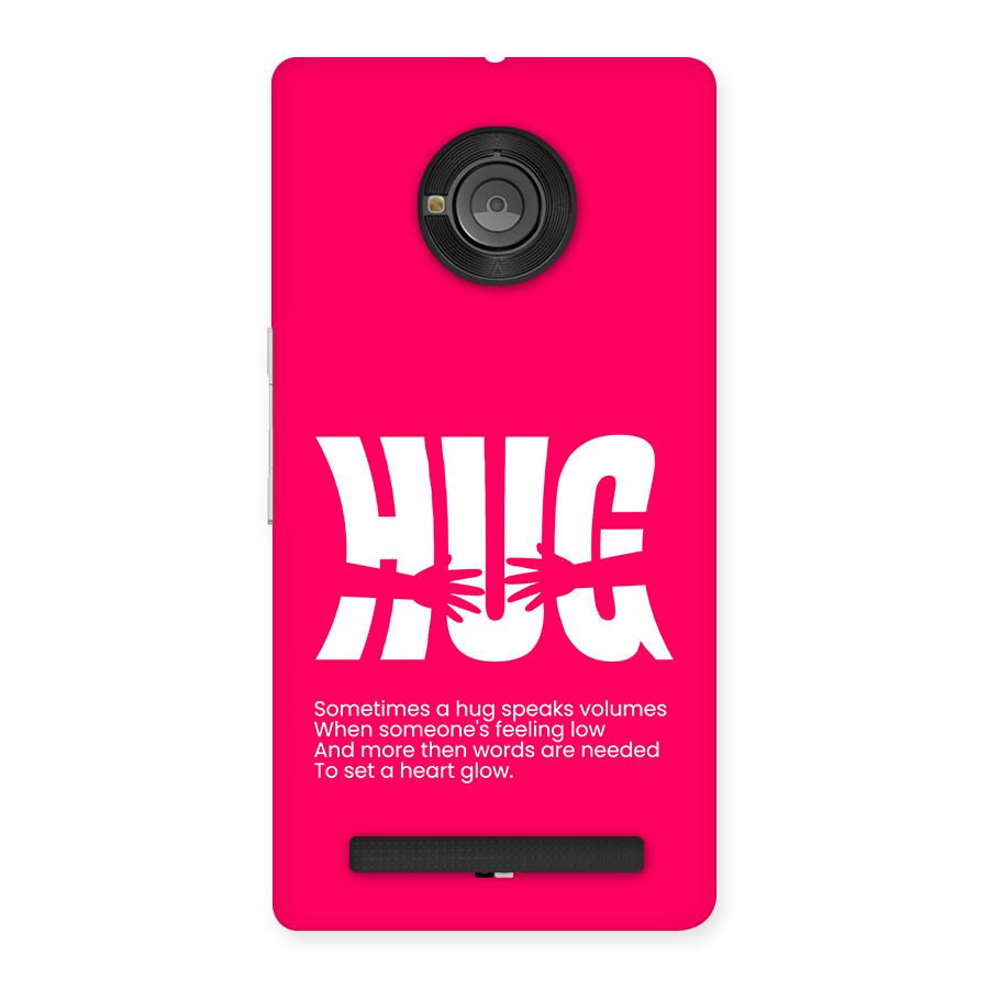 Hug Speaks Back Case for Yunique