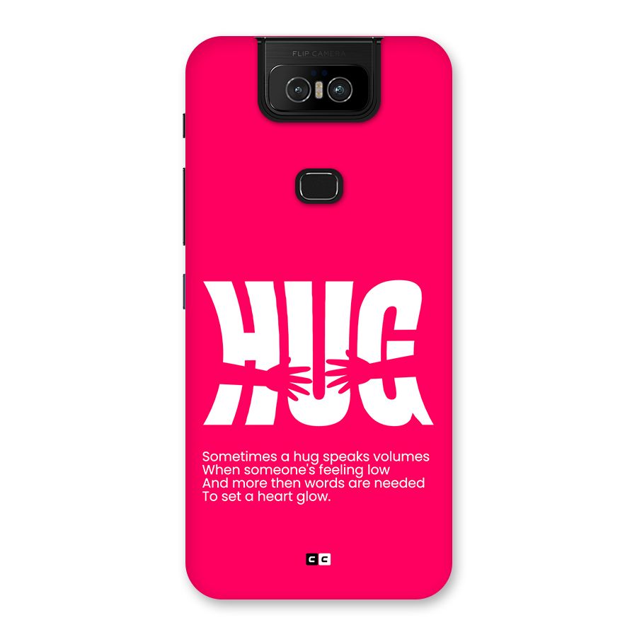 Hug Speaks Back Case for Zenfone 6z