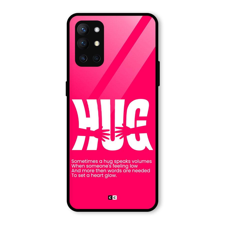 Hug Speaks Glass Back Case for OnePlus 9R