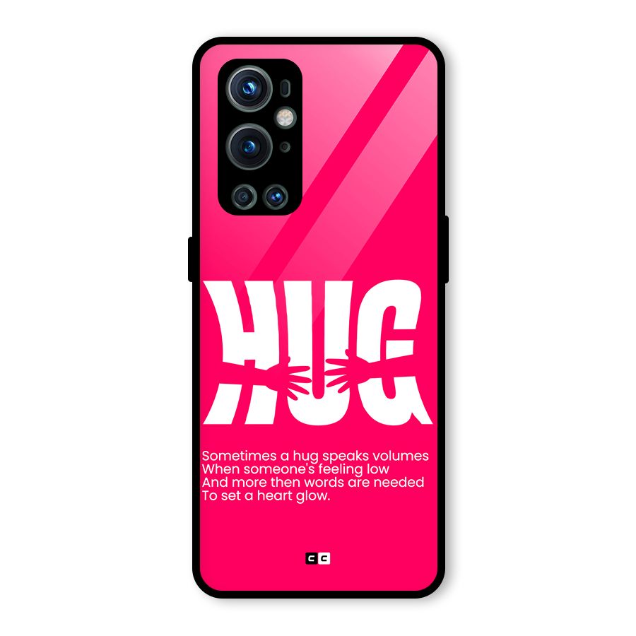 Hug Speaks Glass Back Case for OnePlus 9 Pro