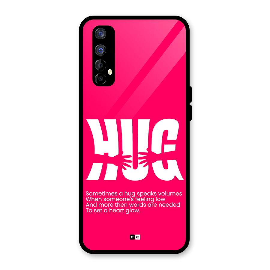 Hug Speaks Glass Back Case for Realme 7