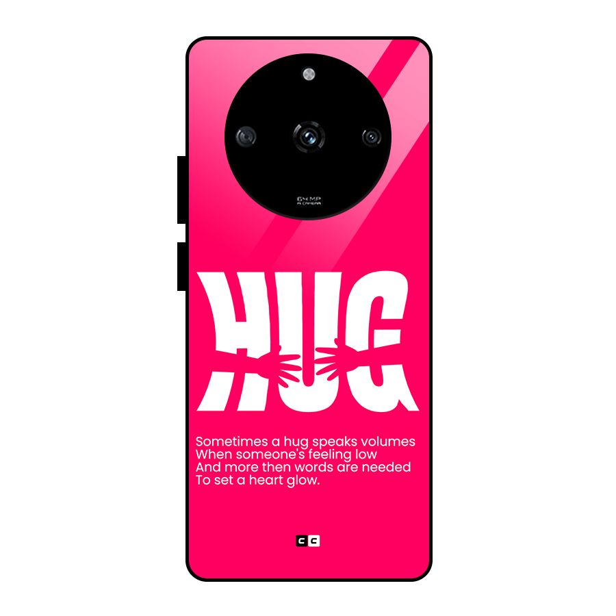 Hug Speaks Glass Back Case for Realme Narzo 60 5G