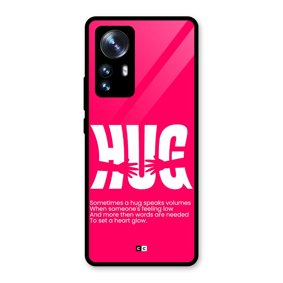 Hug Speaks Glass Back Case for Xiaomi 12 Pro