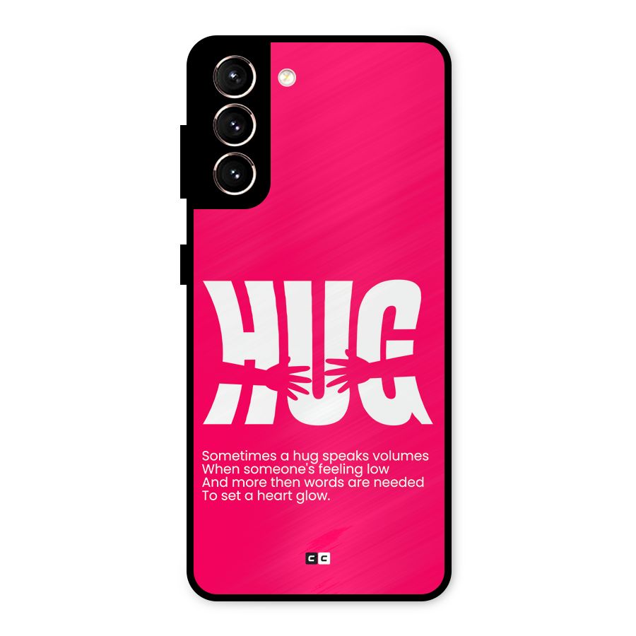 Hug Speaks Metal Back Case for Galaxy S21 5G