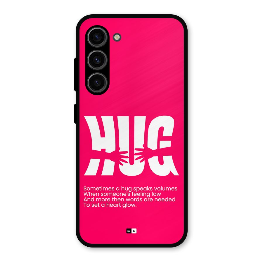 Hug Speaks Metal Back Case for Galaxy S23