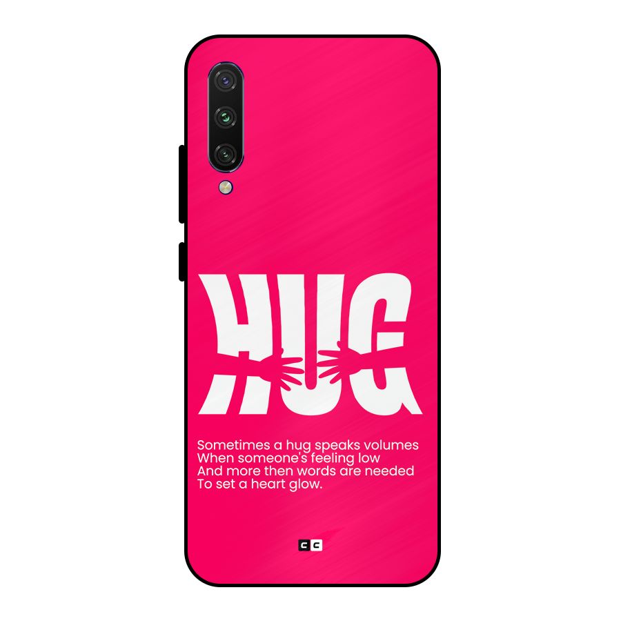 Hug Speaks Metal Back Case for Mi A3