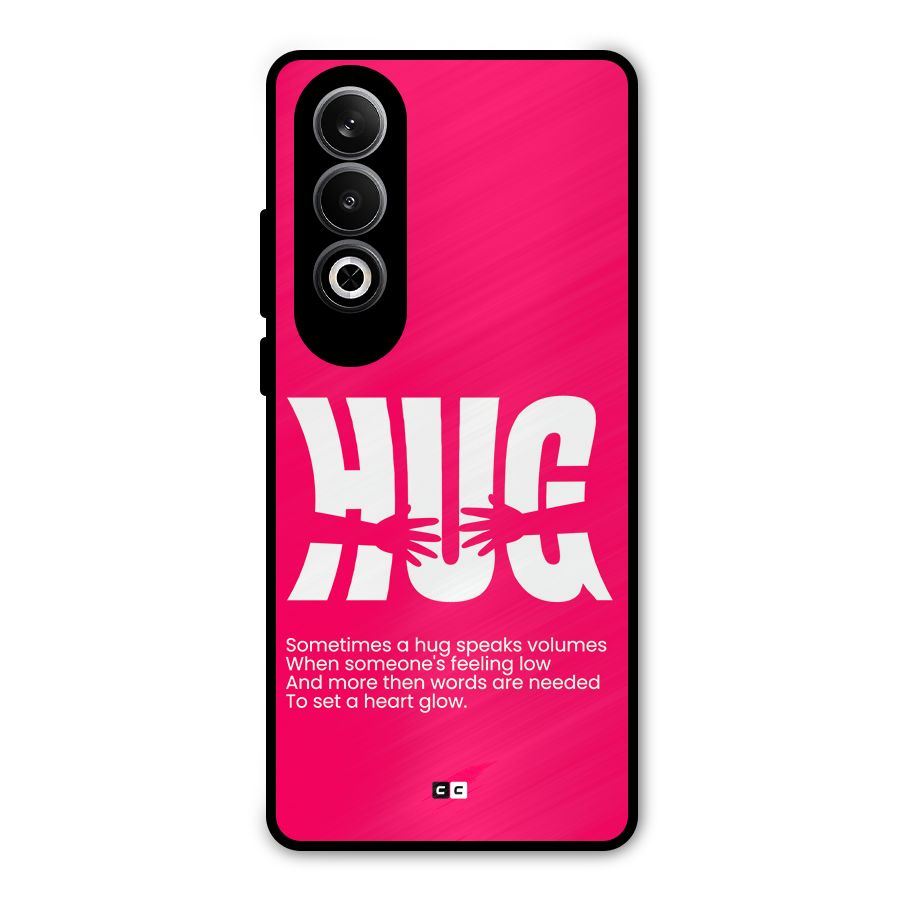 Hug Speaks Metal Back Case for OnePlus Nord CE4