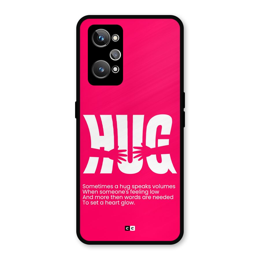 Hug Speaks Metal Back Case for Realme GT Neo2