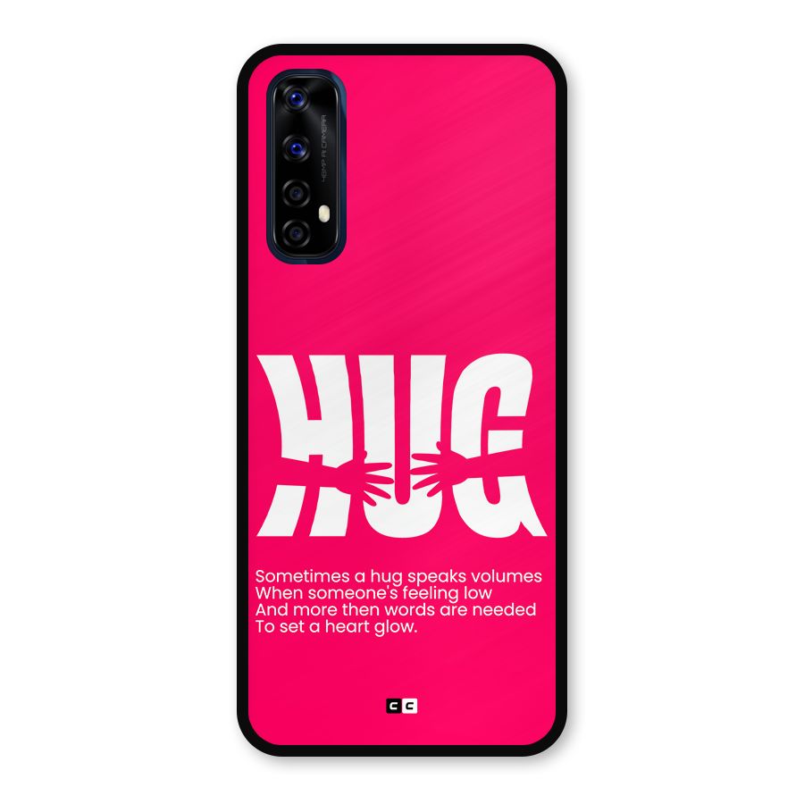 Hug Speaks Metal Back Case for Realme Narzo 20 Pro