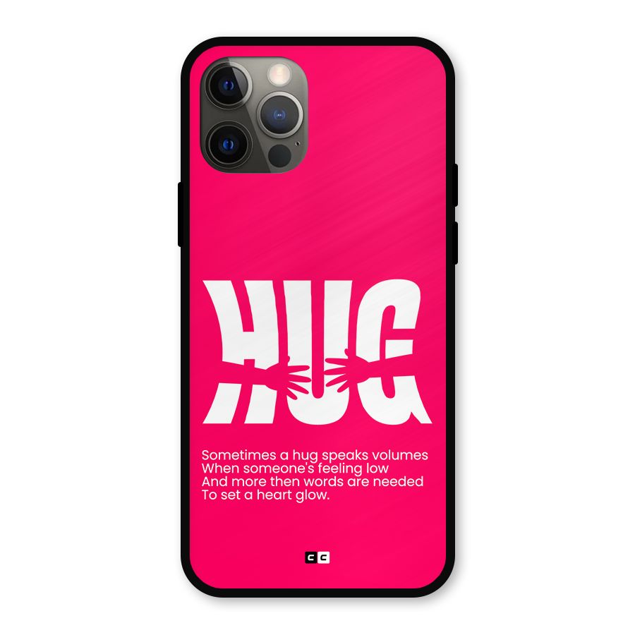 Hug Speaks Metal Back Case for iPhone 12 Pro