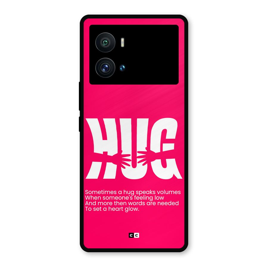Hug Speaks Metal Back Case for iQOO 9 Pro